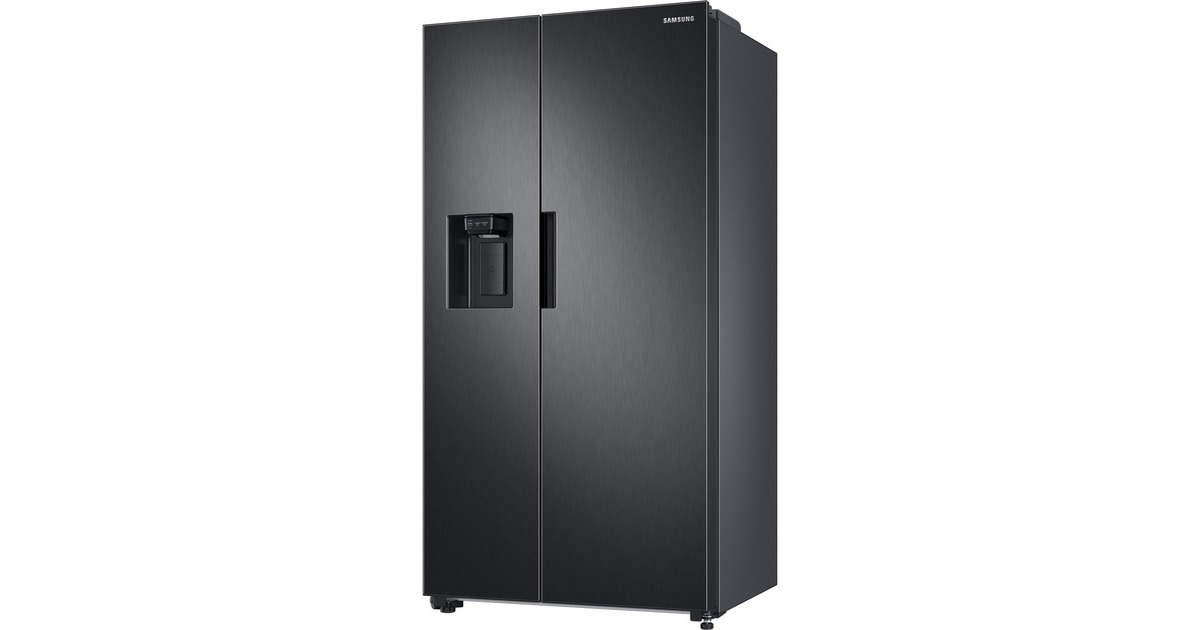 SAMSUNG RS6JA8811B1/EG RS8000, Side-by-Side(edelstahl (dunkel)/schwarz)