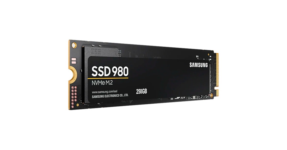 SAMSUNG SSD 980 250 GB(PCIe 3.0 x4, NVMe 1.4, M.2 2280, intern)