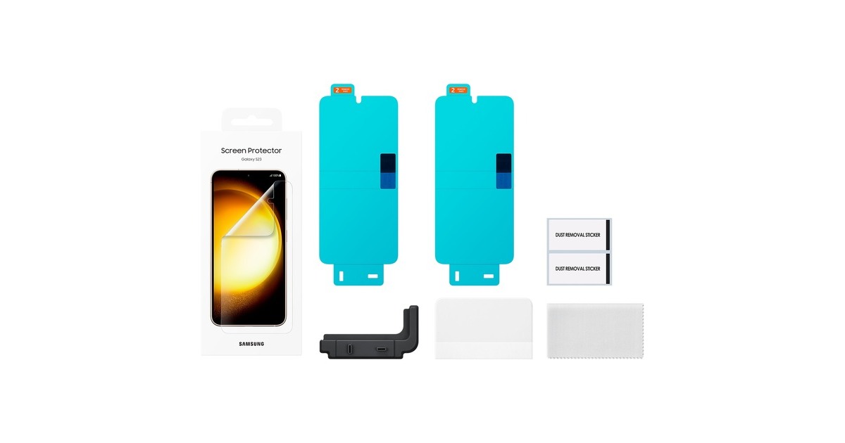 SAMSUNG Screen Protector, Schutzfolie(transparent, Samsung Galaxy S23)