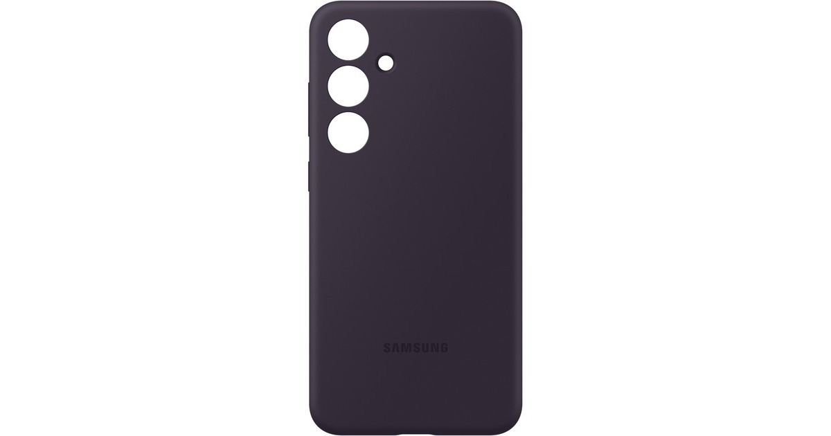 SAMSUNG Silicone Case, Handyhülle(dunkelviolett, Samsung Galaxy S24+)