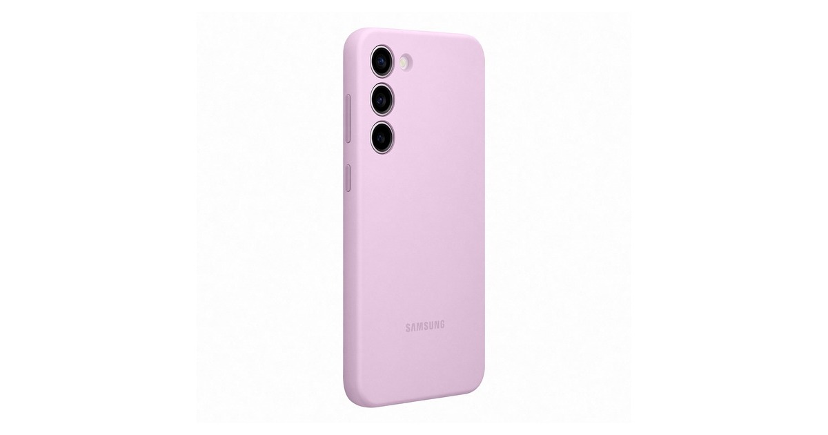 SAMSUNG Silicone Case, Schutzhülle(lavendel, Samsung Galaxy S23+)