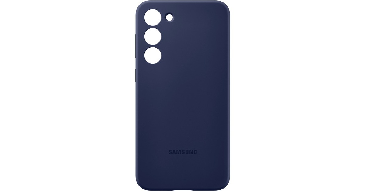 SAMSUNG Silicone Case, Schutzhülle(dunkelblau, Samsung Galaxy S23+)