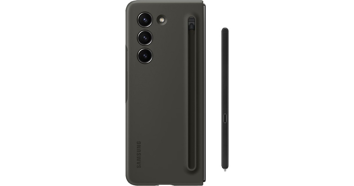SAMSUNG Slim S Pen Case, Handyhülle(graphit, Samsung Galaxy Z Fold5)