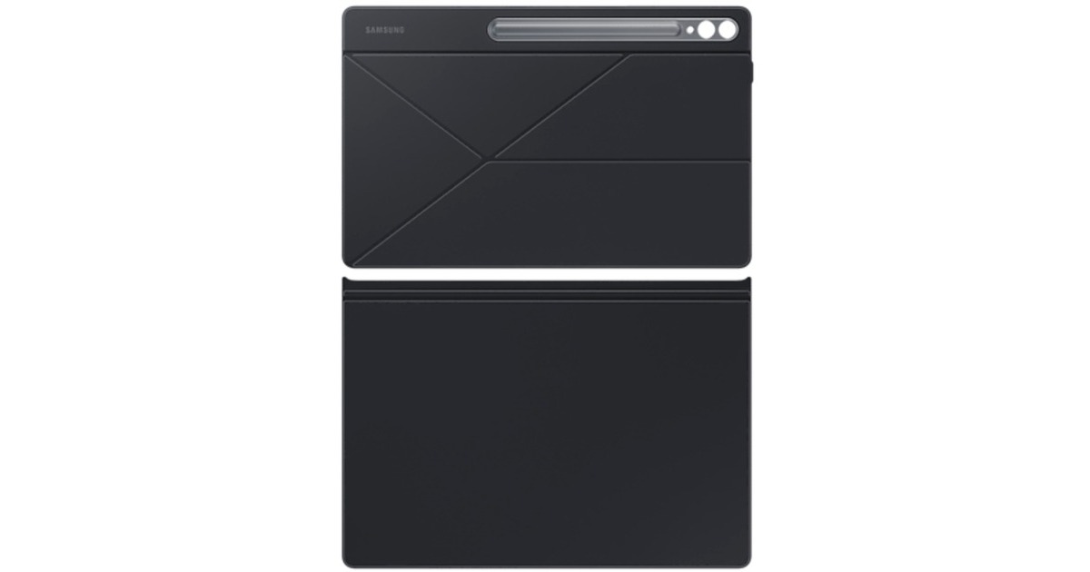 SAMSUNG Smart Book Cover, Tablethülle(schwarz, Samsung Galaxy Tab S9 Ultra)