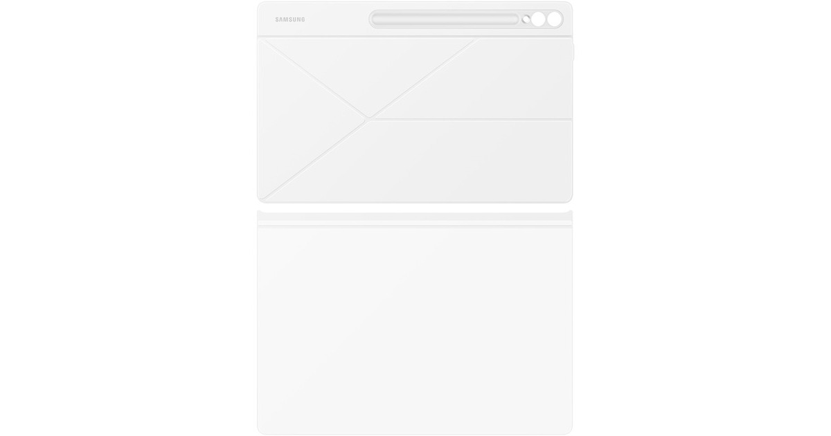 SAMSUNG Smart Book Cover, Tablethülle(weiß, Samsung Galaxy Tab S9 Ultra)