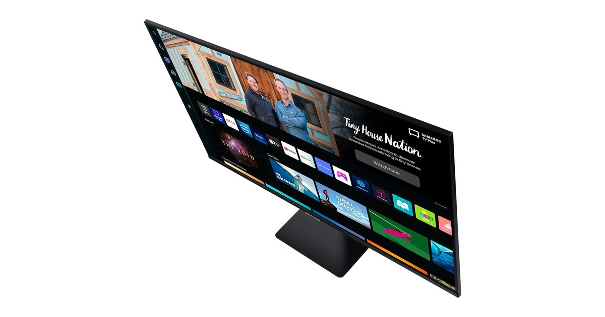 SAMSUNG Smart Monitor M5B S27BM500EU, LED-Monitor(68 cm (27 Zoll), schwarz, FullHD, VA, WLAN)