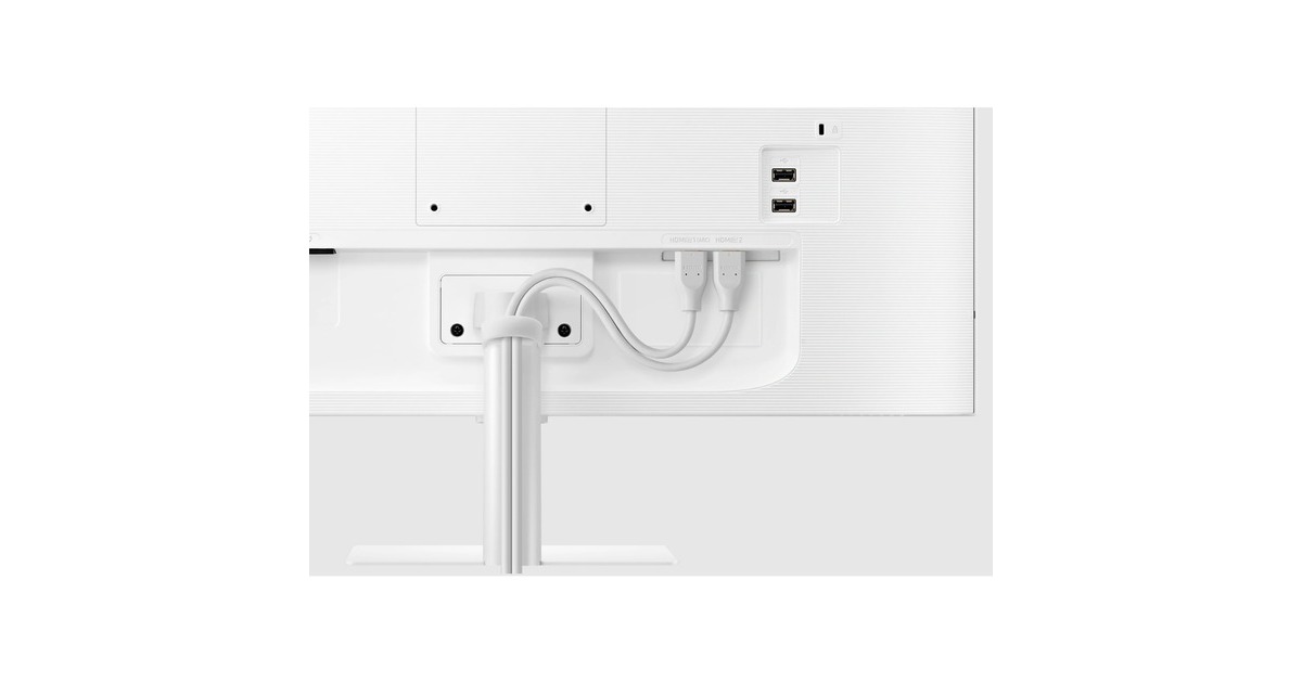 SAMSUNG Smart Monitor M5B S27BM501EU, LED-Monitor(68 cm (27 Zoll), weiß, FullHD, VA, WLAN)