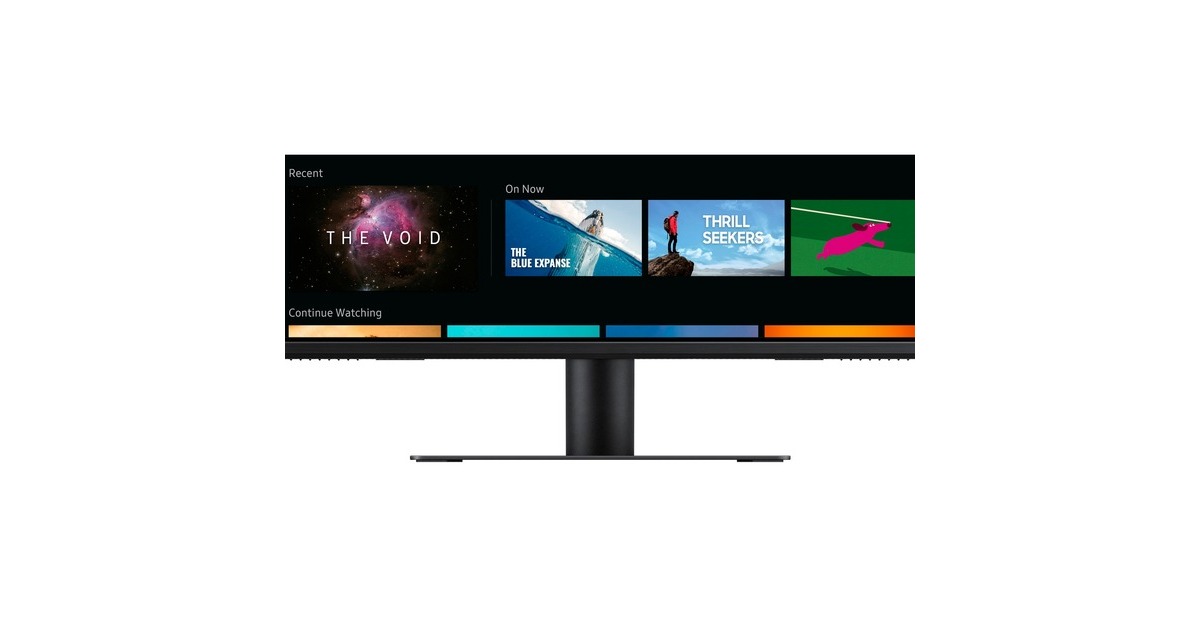 SAMSUNG Smart Monitor M7 S43BM700UP, LED-Monitor(108 cm (43 Zoll), schwarz, UltraHD/4K, IPS, USB-C)