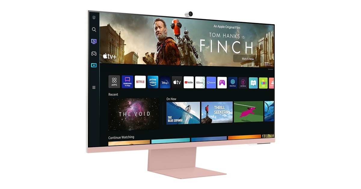 SAMSUNG Smart Monitor M8 S32BM80PUU, LED-Monitor(80 cm (32 Zoll), pink, UltraHD/4K, USB-C, HDMI) SAMSUNG Smart Monitor M8 S32BM80PUU, LED-Monitor(80 cm (32 Zoll), pink, UltraHD/4K, USB-C, HDMI)