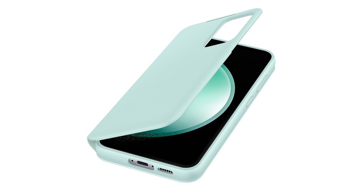 SAMSUNG Smart View Wallet Case, Handyhülle(mint, Samsung Galaxy S23 FE)