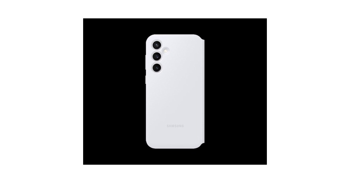 SAMSUNG Smart View Wallet Case, Handyhülle(weiß, Samsung Galaxy S23 FE)
