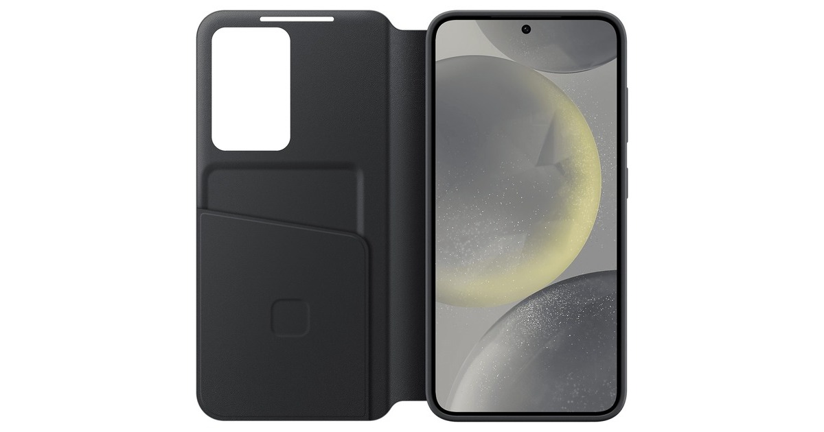 SAMSUNG Smart View Wallet Case, Handyhülle(schwarz, Samsung Galaxy S24)