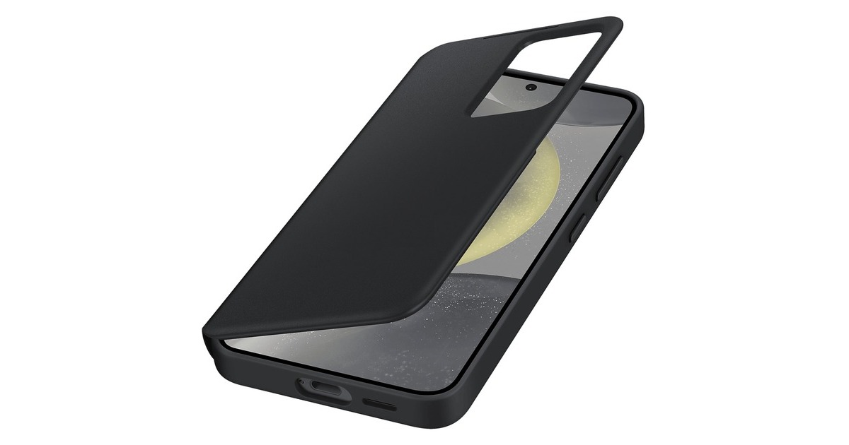 SAMSUNG Smart View Wallet Case, Handyhülle(schwarz, Samsung Galaxy S24)