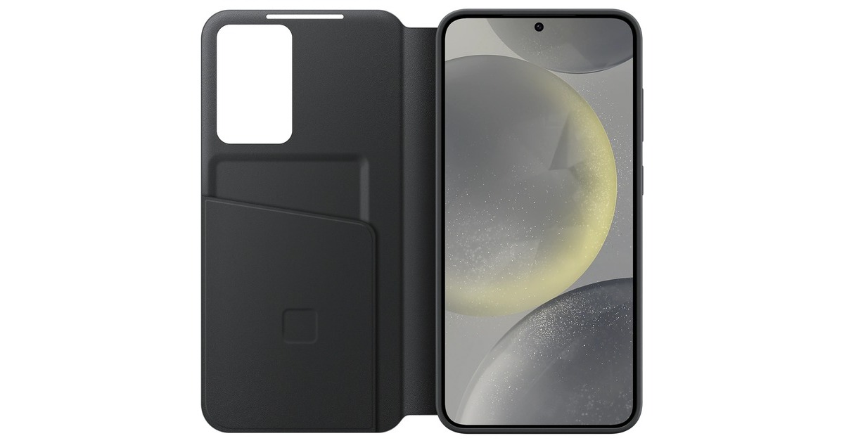 SAMSUNG Smart View Wallet Case, Handyhülle(schwarz, Samsung Galaxy S24+)