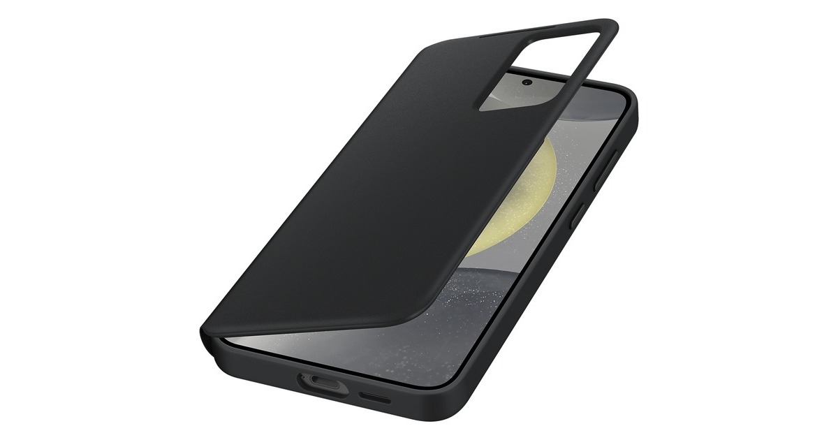 SAMSUNG Smart View Wallet Case, Handyhülle(schwarz, Samsung Galaxy S24+)