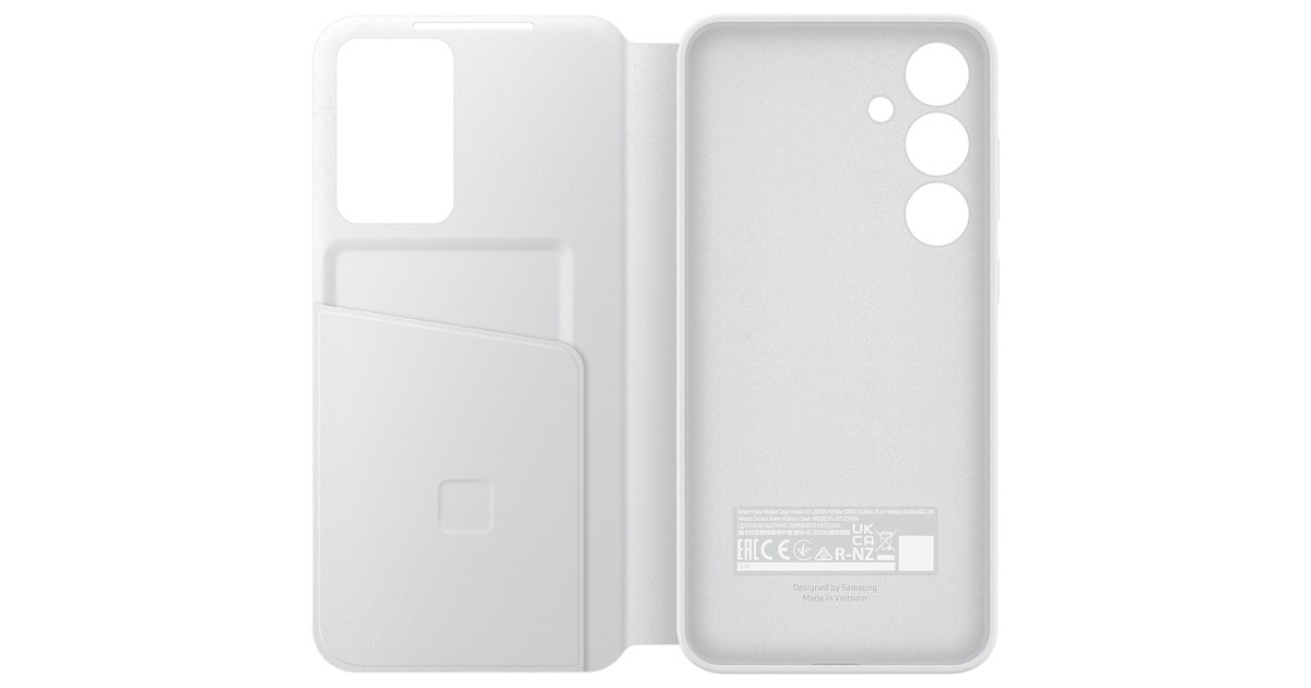 SAMSUNG Smart View Wallet Case, Handyhülle(weiß, Samsung Galaxy S24+)