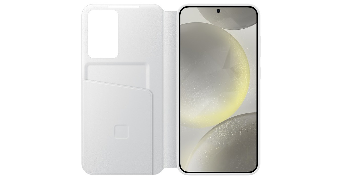 SAMSUNG Smart View Wallet Case, Handyhülle(weiß, Samsung Galaxy S24+)