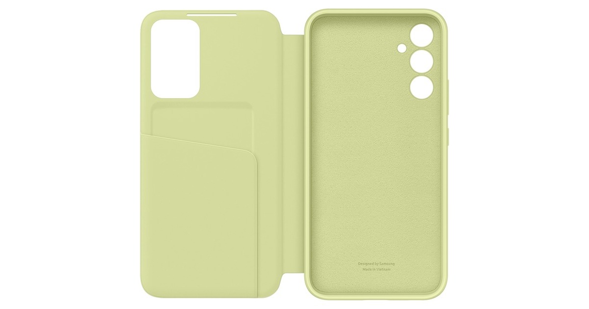 SAMSUNG Smart View Wallet Case, Handyhülle(limette, Samsung Galaxy A34 5G)
