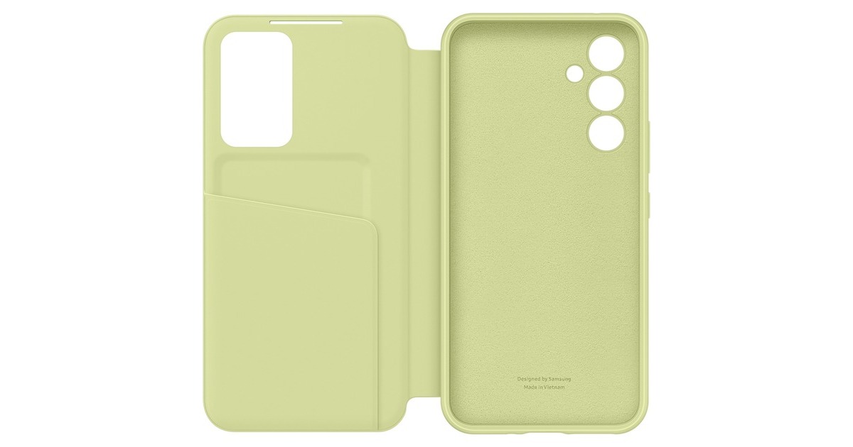 SAMSUNG Smart View Wallet Case, Handyhülle(limette, Samsung Galaxy A54 5G)