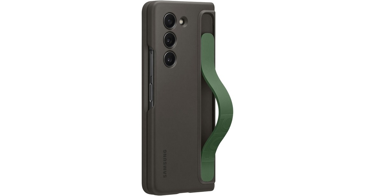 SAMSUNG Standing Case with Strap, Handyhülle(graphit, Samsung Galaxy Z Fold5)
