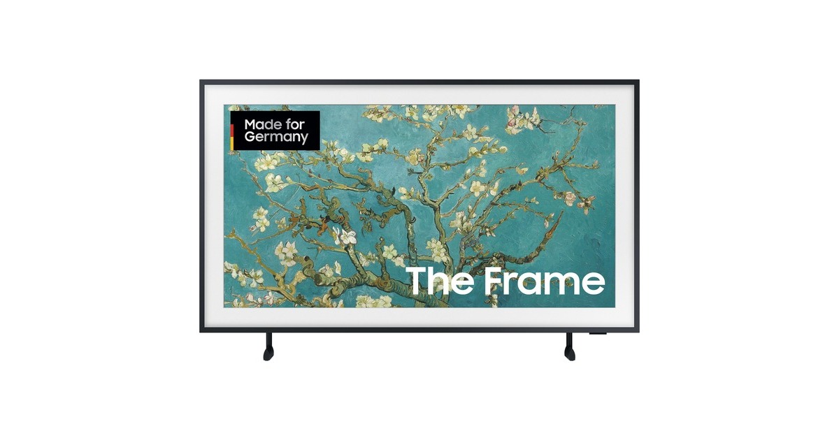 SAMSUNG The Frame GQ-43LS03BG, QLED-Fernseher(108 cm (43 Zoll), schwarz, UltraHD/4K, SmartTV, HDR 10+, HD+)