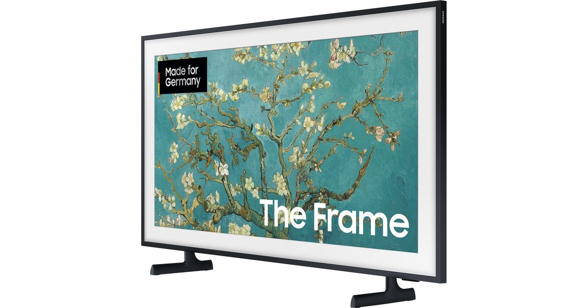 SAMSUNG The Frame GQ-43LS03BG, QLED-Fernseher(108 cm (43 Zoll), schwarz, UltraHD/4K, SmartTV, HDR 10+, HD+)