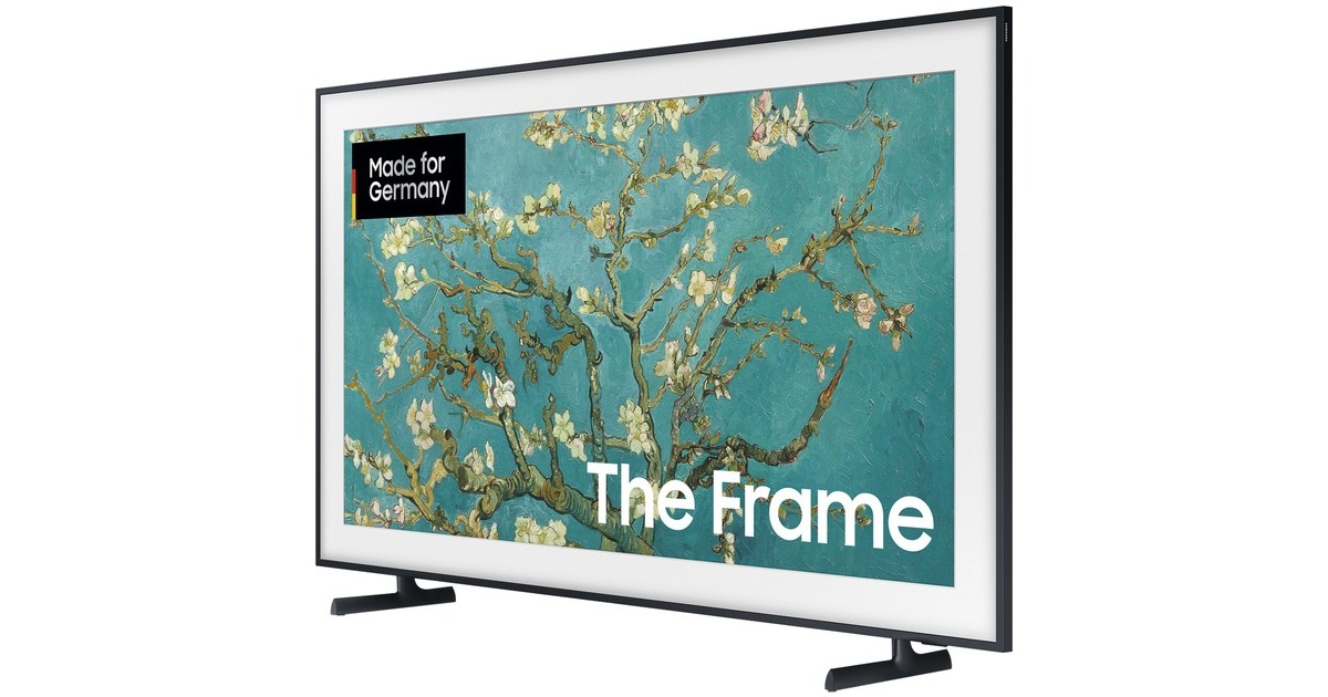 SAMSUNG The Frame GQ-55LS03BG, QLED-Fernseher(138 cm (55 Zoll), schwarz, UltraHD/4K, SmartTV, HDR 10+, HD+, FreeSync Premium Pro, 100Hz Panel)