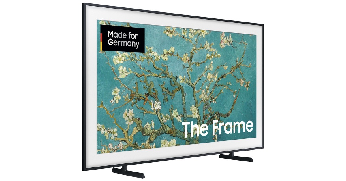 SAMSUNG The Frame GQ-75LS03BG, QLED-Fernseher(189 cm (75 Zoll), schwarz, UltraHD/4K, HDR 10+, SmartTV, HD+, 100Hz Panel)