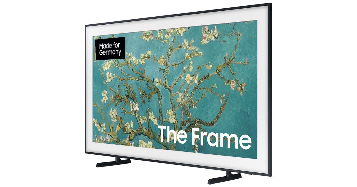 SAMSUNG The Frame GQ-75LS03BG, QLED-Fernseher(189 cm (75 Zoll), schwarz, UltraHD/4K, HDR 10+, SmartTV, HD+, 100Hz Panel)