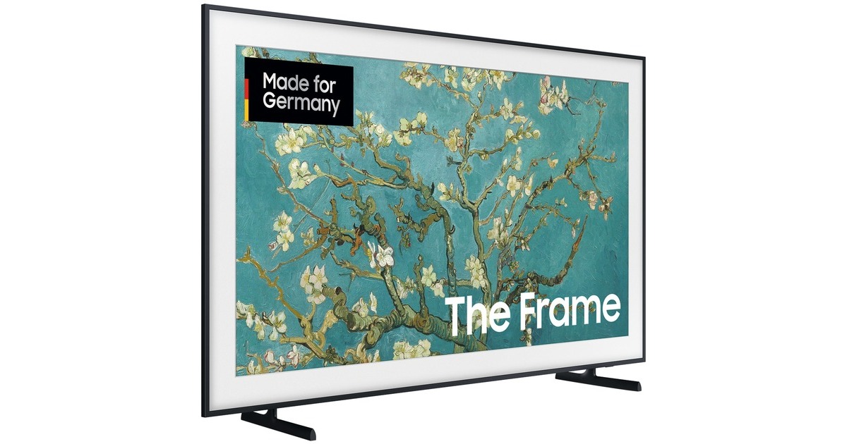 SAMSUNG The Frame GQ-85LS03BG, QLED-Fernseher(214 cm (85 Zoll), schwarz, UltraHD/4K, SmartTV, HDR 10+, HD+, 100Hz Panel)