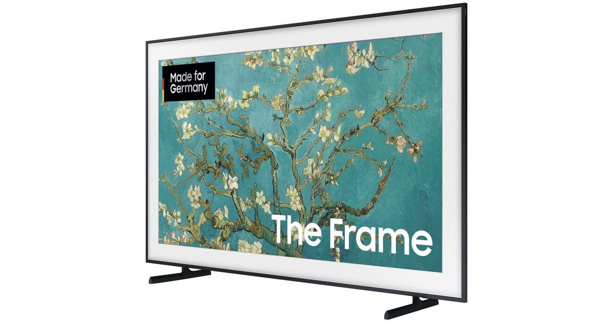 SAMSUNG The Frame GQ-85LS03BG, QLED-Fernseher(214 cm (85 Zoll), schwarz, UltraHD/4K, SmartTV, HDR 10+, HD+, 100Hz Panel)