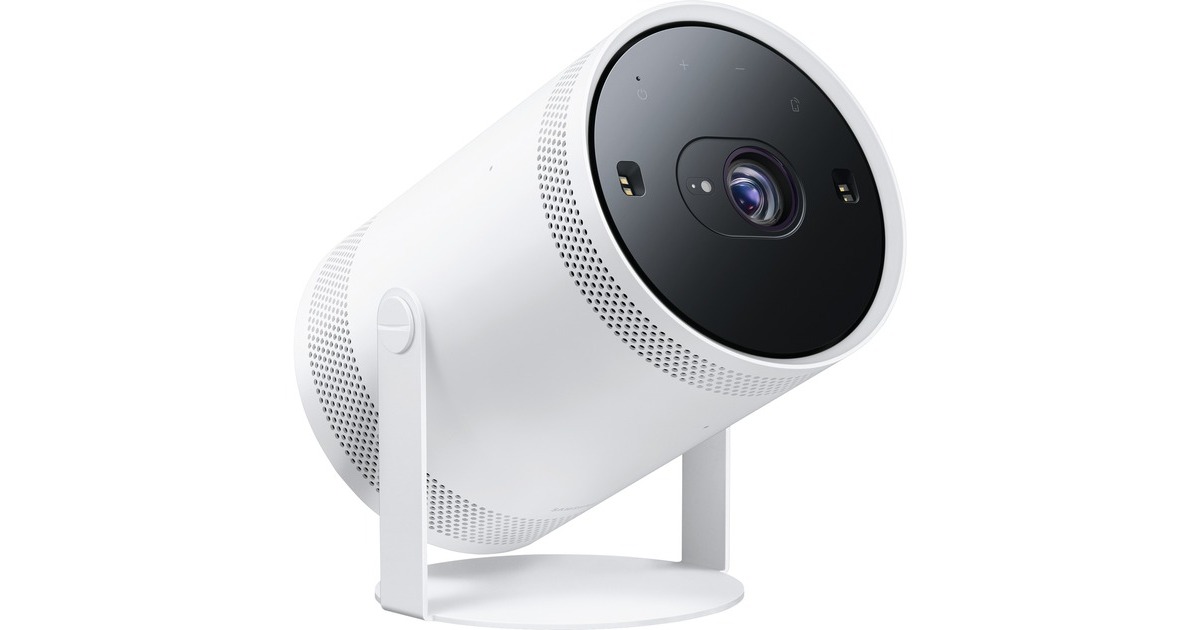 SAMSUNG The Freestyle 2nd Gen. (2023), DLP-Beamer(weiß, FullHD, USB-C, HDR)