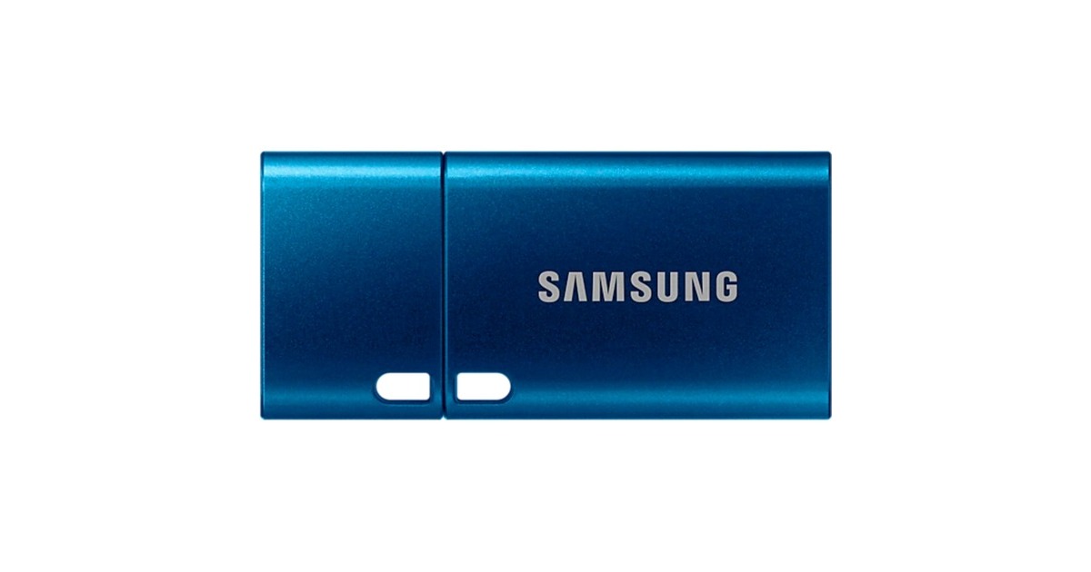 SAMSUNG Type-C 128 GB, USB-Stick(blau, USB-C 3.2 Gen 1)