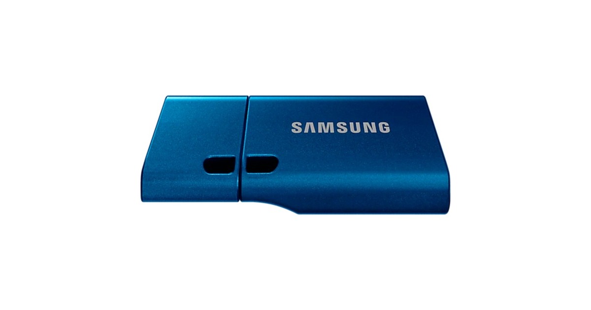 SAMSUNG Type-C 128 GB, USB-Stick(blau, USB-C 3.2 Gen 1)