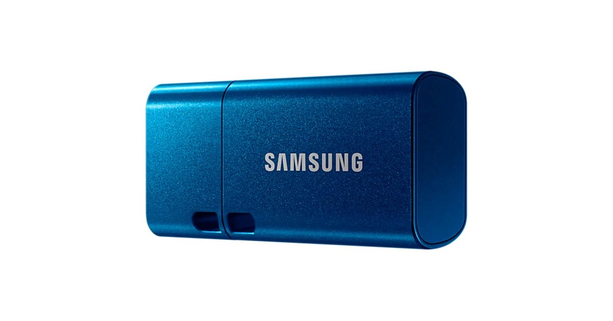 SAMSUNG Type-C 256 GB, USB-Stick(blau, USB-C 3.2 Gen 1)