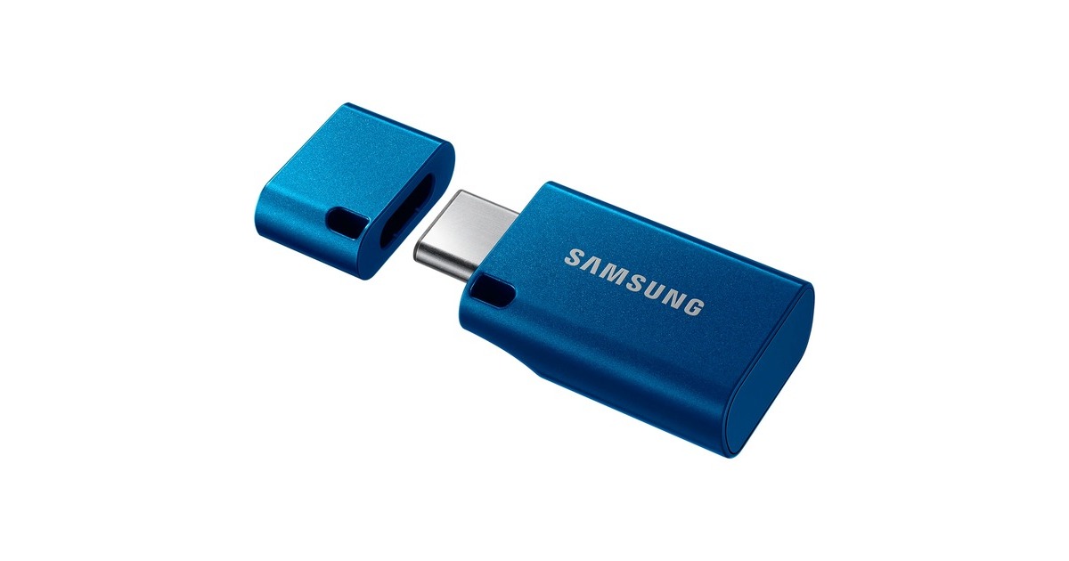 SAMSUNG Type-C 64 GB, USB-Stick(blau, USB-C 3.2 Gen 1)