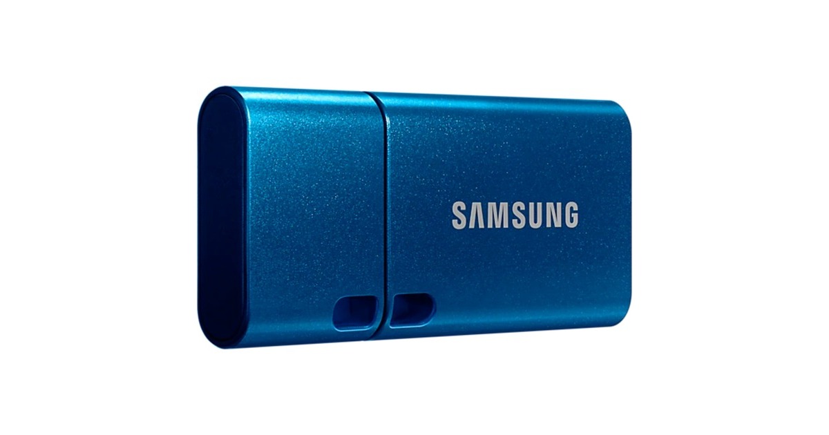 SAMSUNG Type-C 64 GB, USB-Stick(blau, USB-C 3.2 Gen 1)
