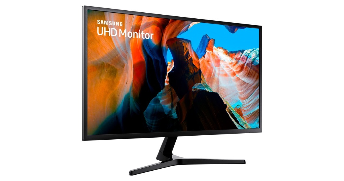 SAMSUNG UJ590 U32J590UQP, LED-Monitor(80 cm (32 Zoll), schwarz/dunkelblau, UltraHD/4K, VA, AMD Free-Sync)