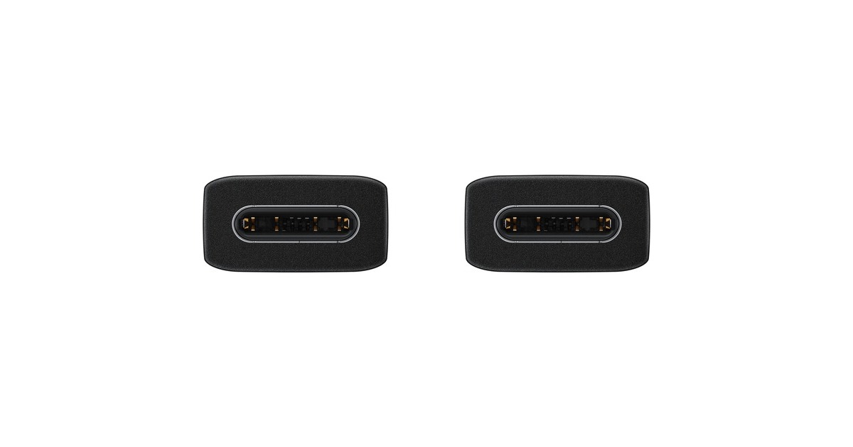USB-C Stecker(schwarz, 1 Meter, PD, Laden mit bis zu 100 Watt)