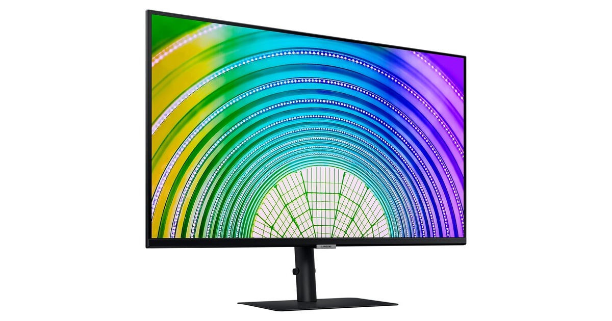 SAMSUNG ViewFinity S6U S32A600UUP, LED-Monitor(80 cm (32 Zoll), schwarz, WQHD, VA,AMD Free-Sync, USB-C)