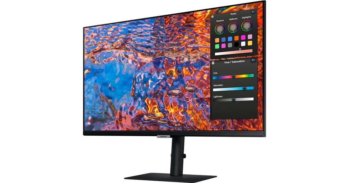 SAMSUNG ViewFinity S8UP S32B800PXP, LED-Monitor(80 cm (32 Zoll), schwarz, UltraHD/4K, IPS, USB-A)