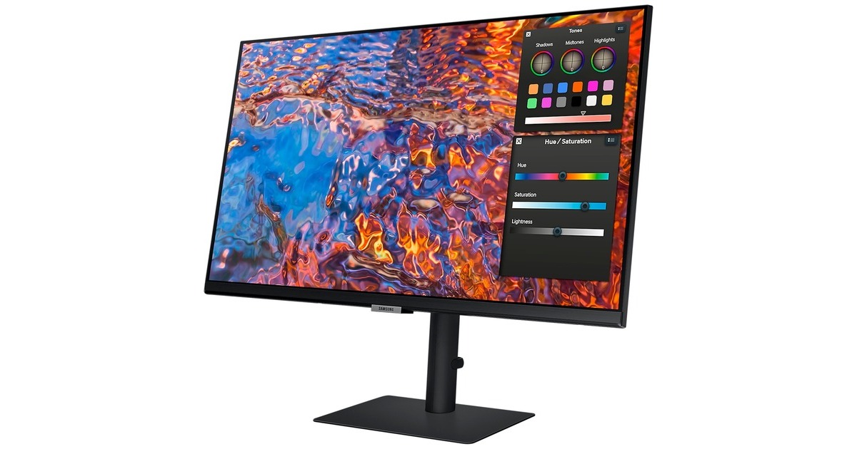 SAMSUNG ViewFinity S8UP S32B800PXP, LED-Monitor(80 cm (32 Zoll), schwarz, UltraHD/4K, IPS, USB-A)