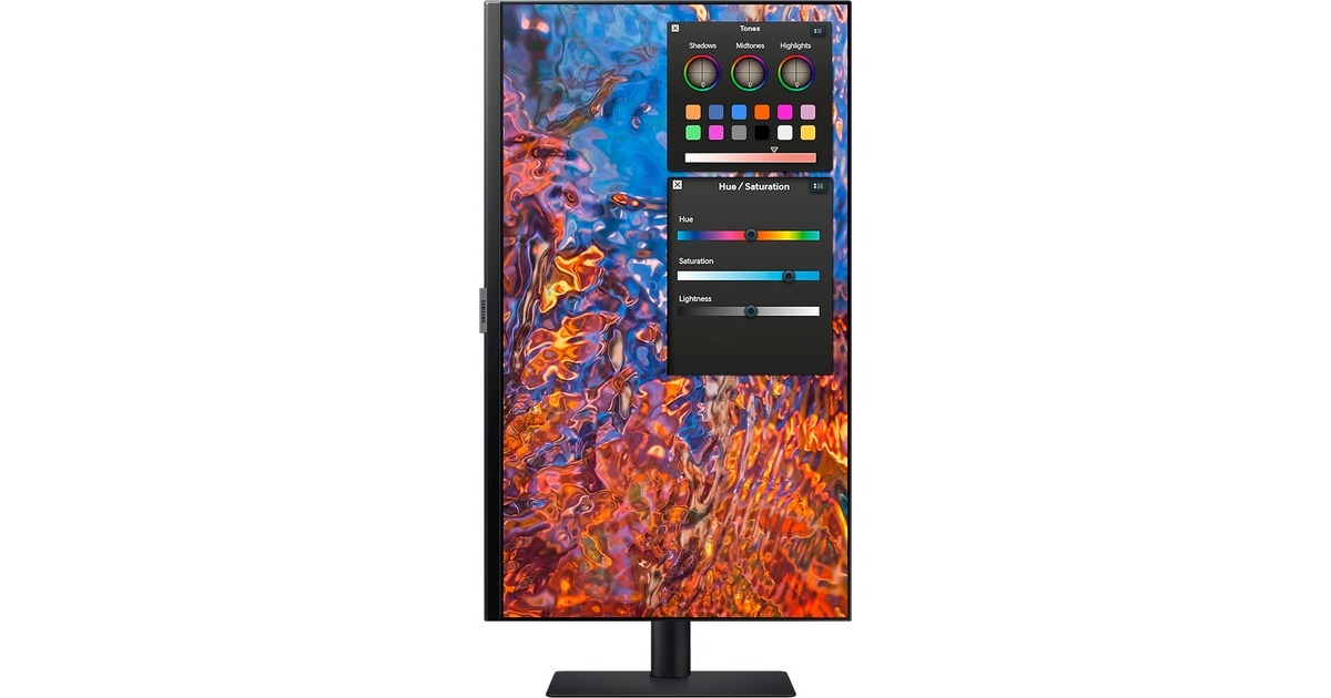 SAMSUNG ViewFinity S8UP S32B800PXP, LED-Monitor(80 cm (32 Zoll), schwarz, UltraHD/4K, IPS, USB-A)