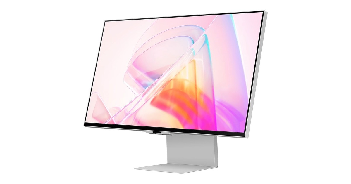 SAMSUNG ViewFinity S90PC S27C902PAU, LED-Monitor(69 cm (27 Zoll), silber, 5K/UltraHD, IPS, Thunderbolt 4)