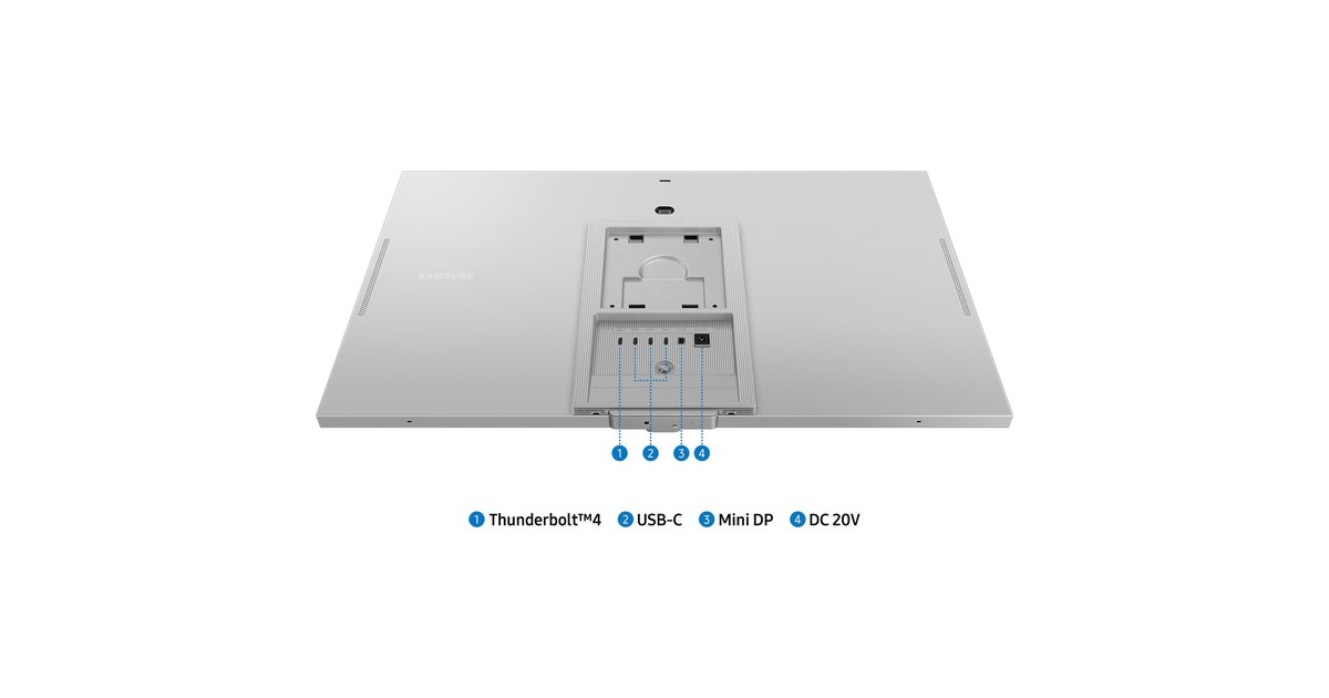 SAMSUNG ViewFinity S90PC S27C902PAU, LED-Monitor(69 cm (27 Zoll), silber, 5K/UltraHD, IPS, Thunderbolt 4)