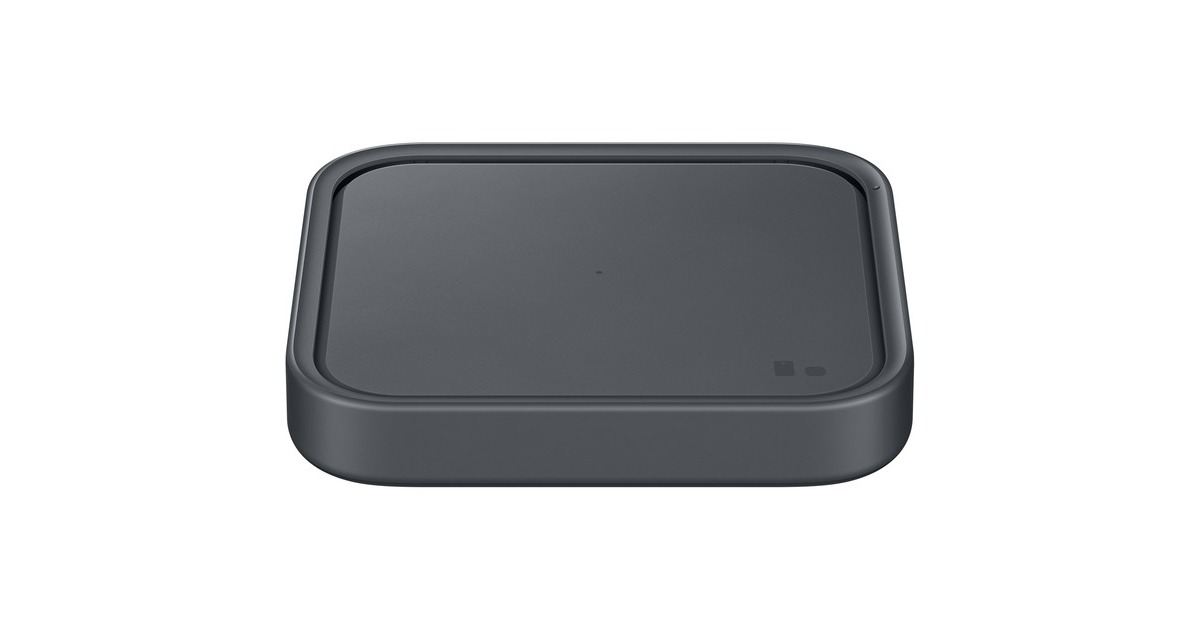 SAMSUNG Wireless Charger Pad mit Schnellladeadapter EP-P2400T, Ladegerät(dunkelgrau)