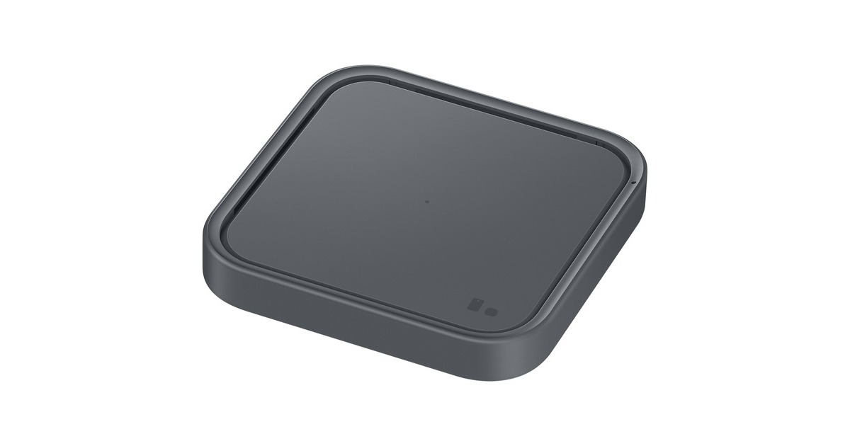 SAMSUNG Wireless Charger Pad mit Schnellladeadapter EP-P2400T, Ladegerät(dunkelgrau)