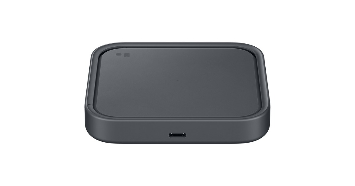 SAMSUNG Wireless Charger Pad mit Schnellladeadapter EP-P2400T, Ladegerät(dunkelgrau)