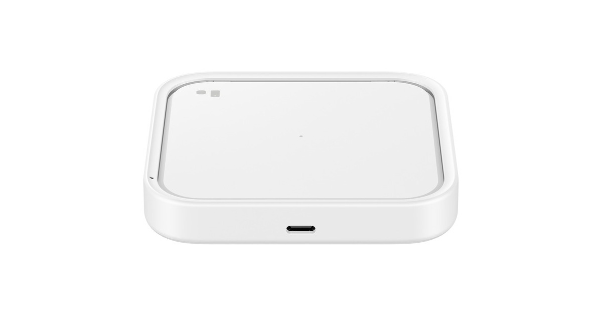 SAMSUNG Wireless Charger Pad mit Schnellladeadapter EP-P2400T, Ladegerät(weiß)