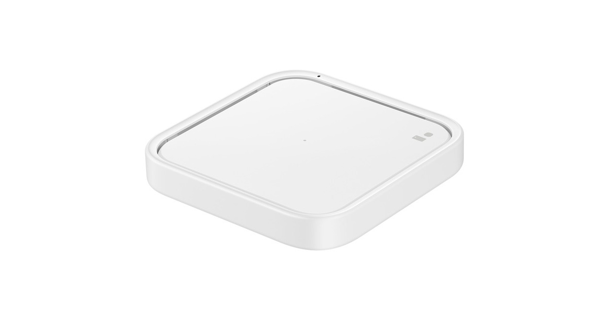SAMSUNG Wireless Charger Pad mit Schnellladeadapter EP-P2400T, Ladegerät(weiß)